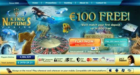King Neptunes Online Casino Games .